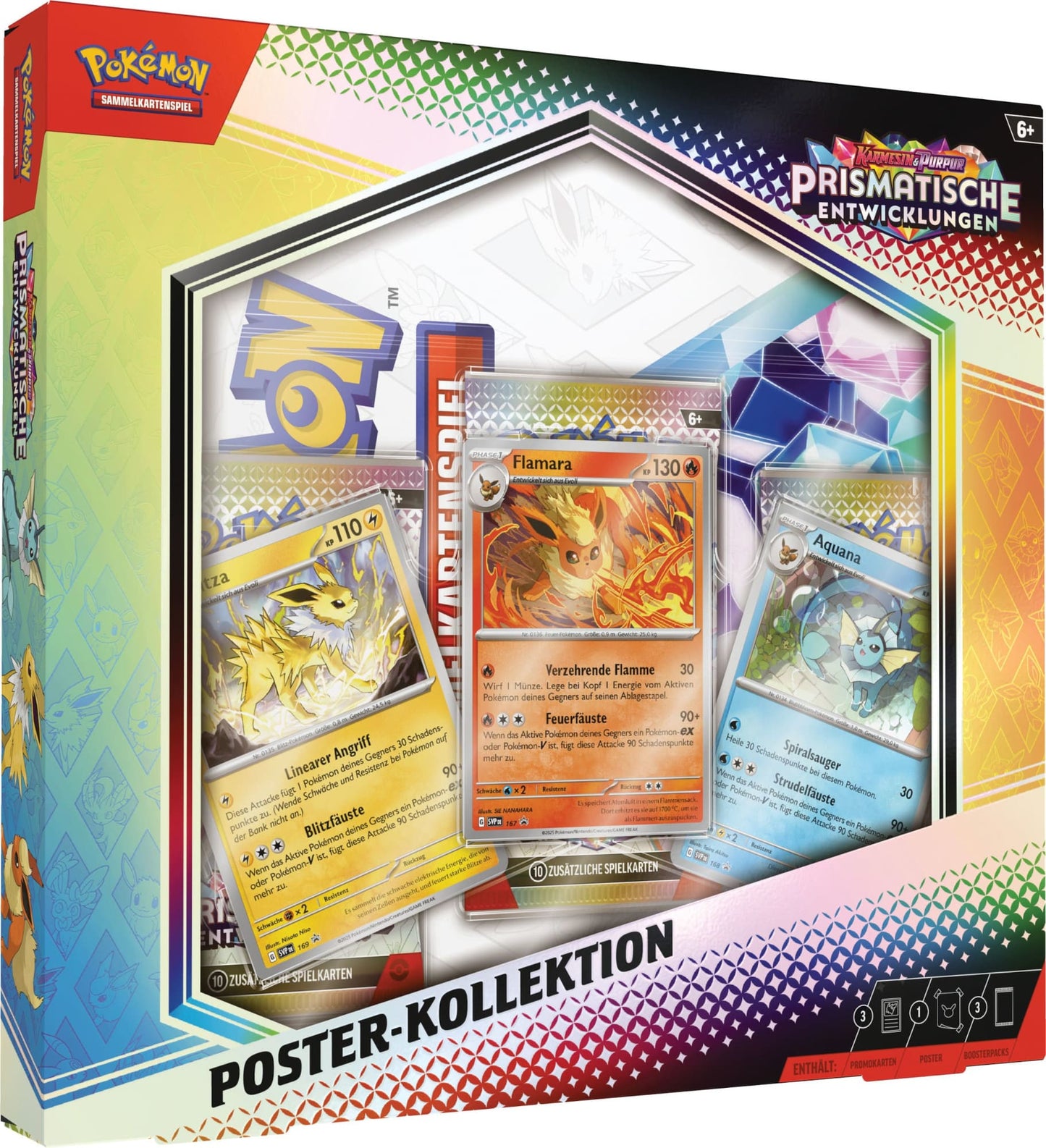 Pokemon - Karmesin & Purpur - Prismatische Entwicklungen - Poster-Kollektion - deutsch