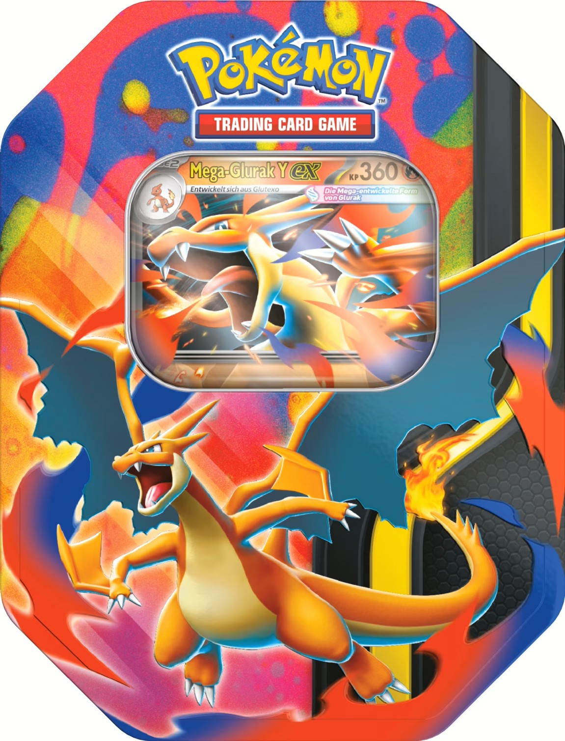 Pokémon Tin 127 "Mega-Glurak Y" - DE