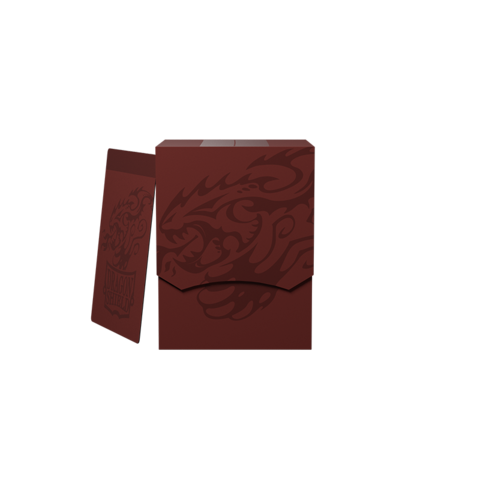 Dragon Shield: Deck Shell 100+ - BloodRed/Black