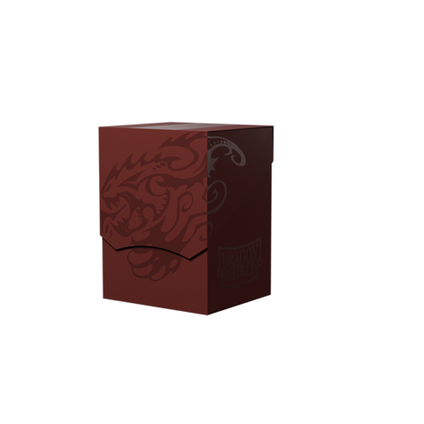 Dragon Shield: Deck Shell 100+ - BloodRed/Black