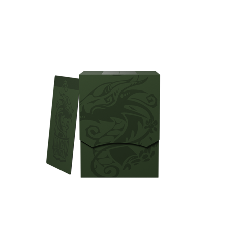 Dragon Shield: Deck Shell 100+ - Forest Green