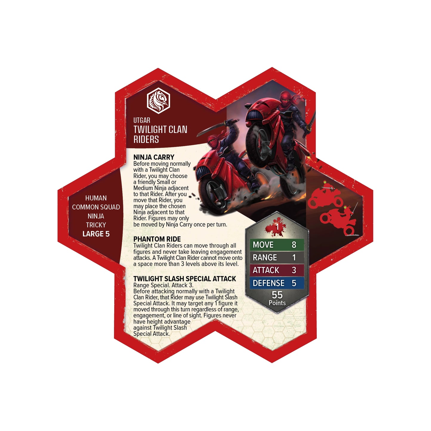 Heroscape - Twilight Clan Riders - Army Expansion - Englisch