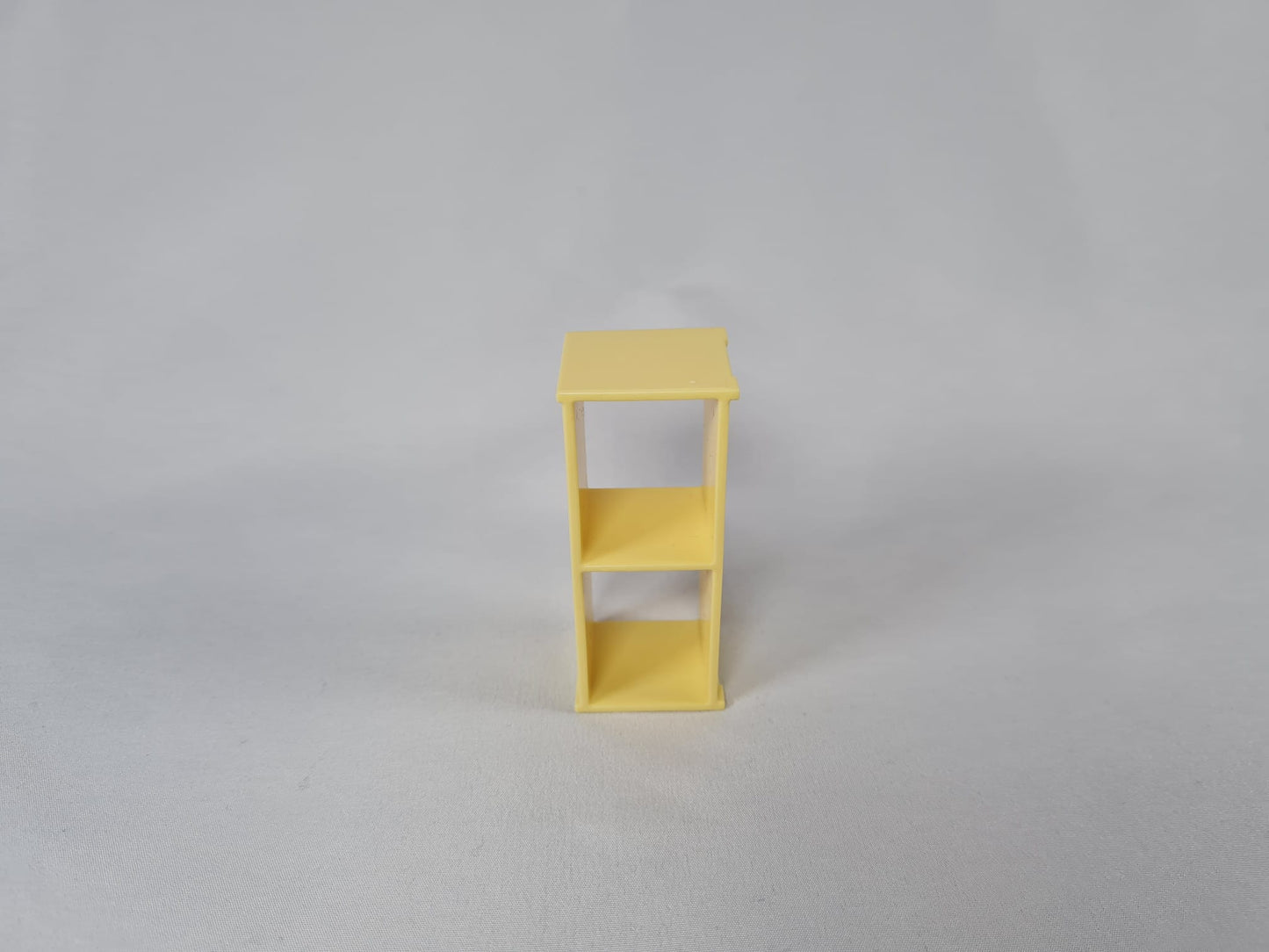 Playmobil Regal gelb 2 Fächer - Wohnzimmer-Zubehör