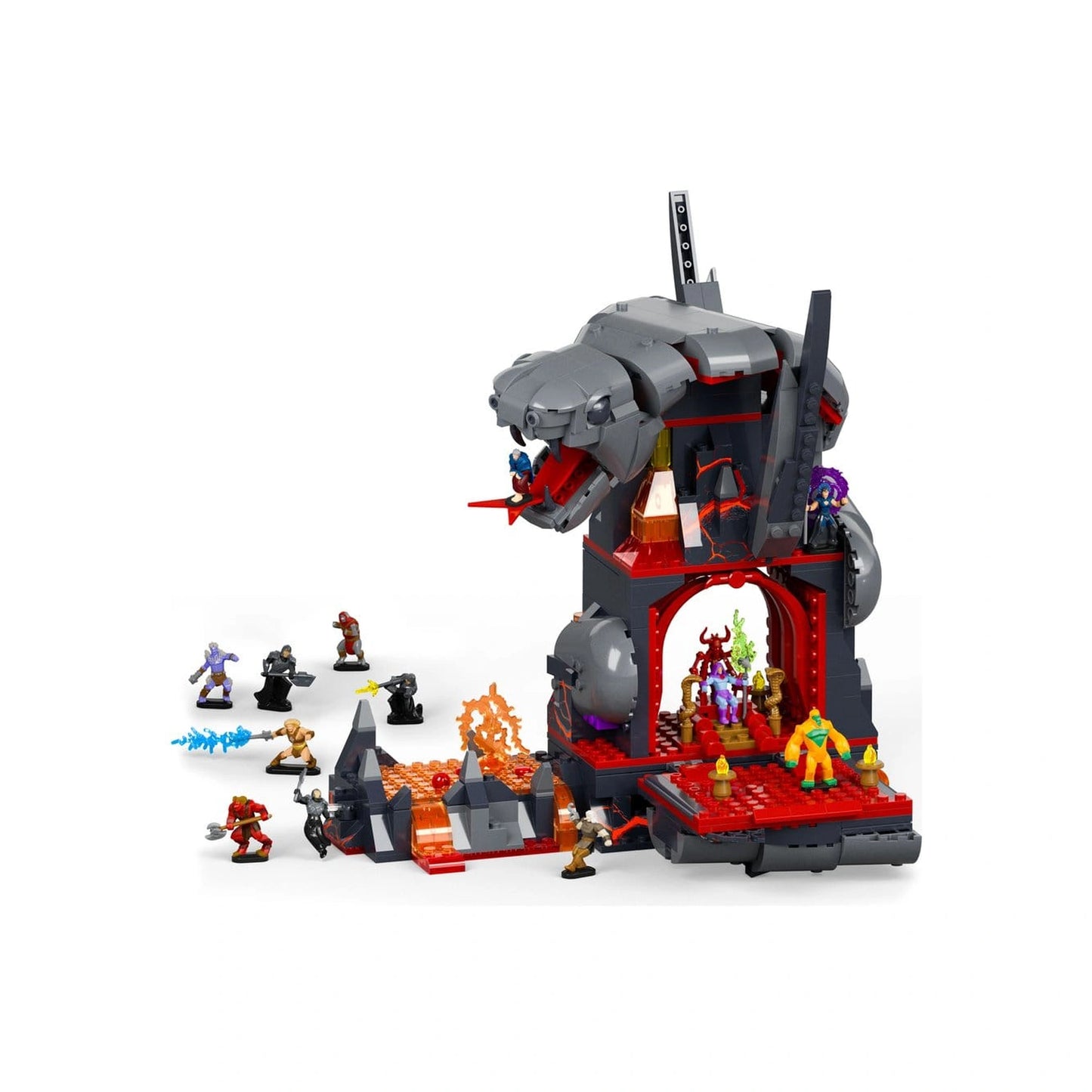 Masters of the Universe - Mattel Brick Shop Bauset - Snake Mountain