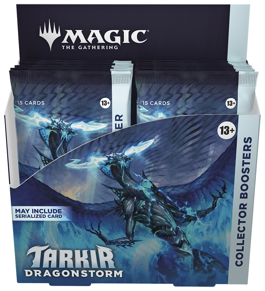 Magic the Gathering - Tarkir: Dragonstorm - Collector-Booster-Display (12 Collector-Booster) - englisch
