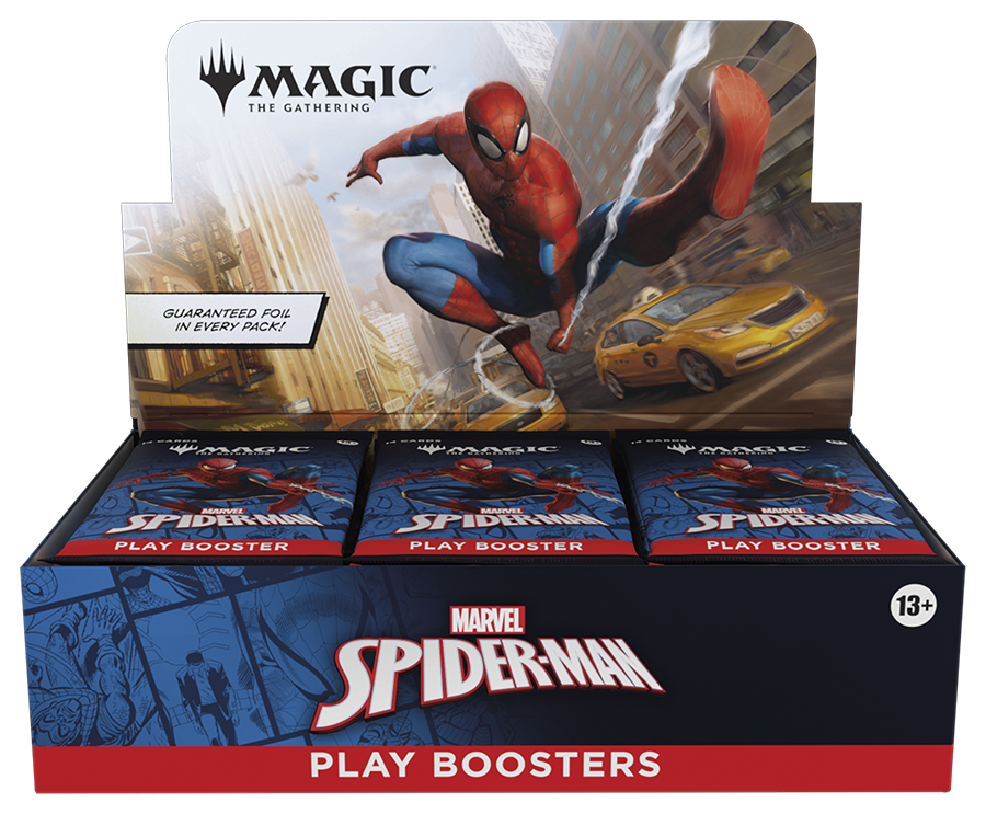 Magic the Gathering - Marvel's Spider-Man - Play-Booster-Display (30 Play-Booster) - englisch