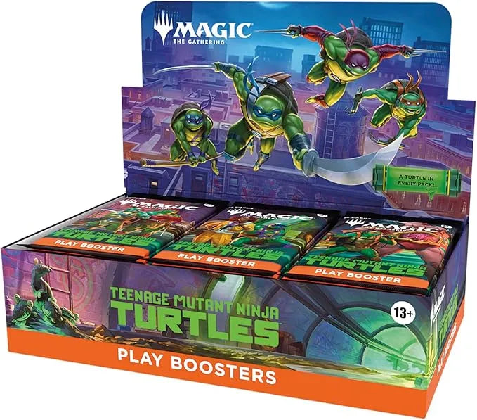 Magic the Gathering - Teenage Mutant Ninja Turtles - Play-Booster-Display (30 Play-Booster) - englisch