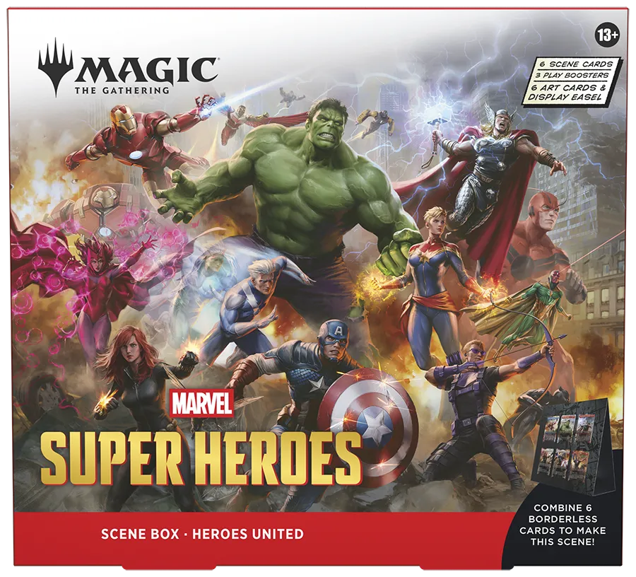 Magic: the Gathering - Marvel Super Heroes - Szenenbox - Heroes United