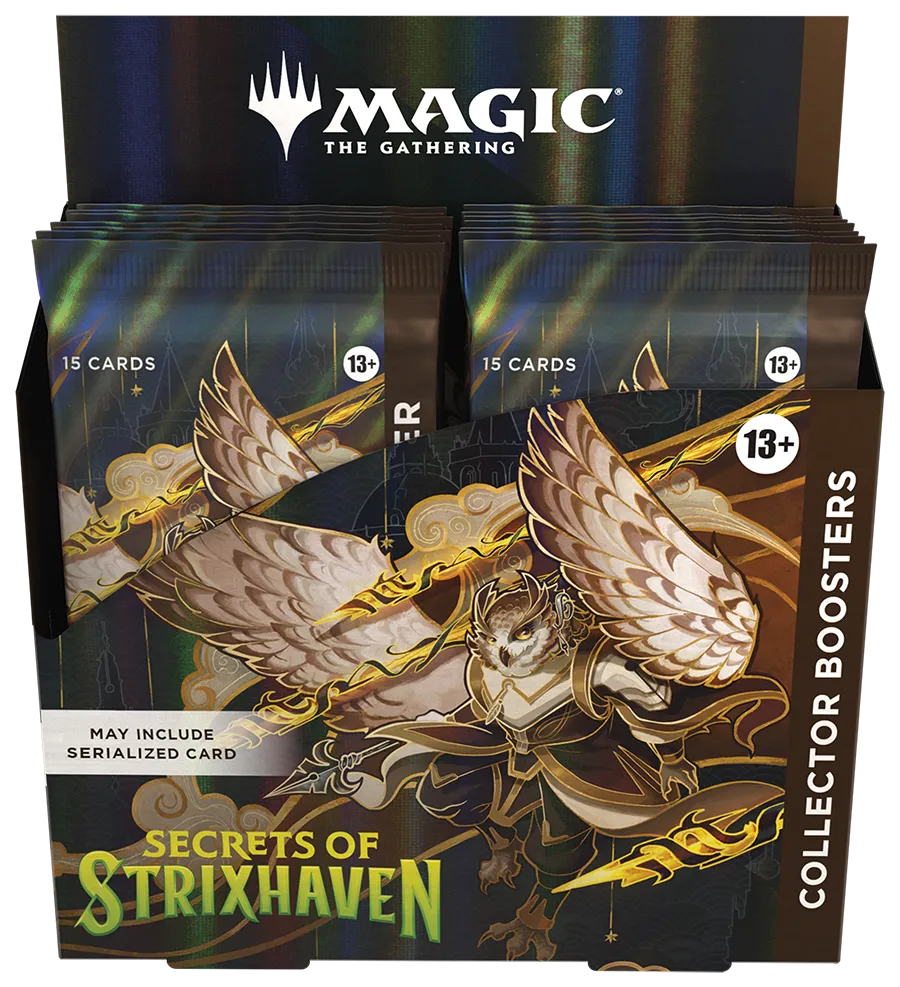 Magic the Gathering - Secrets of Strixhaven - Collector-Booster-Display (12 Collector-Booster) - englisch