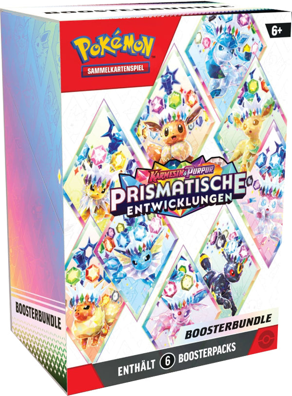 Pokemon - Karmesin & Purpur - Prismatische Entwicklungen - Booster Bundle - deutsch