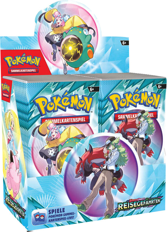 Pokemon - Karmesin & Purpur 9 - Reisegefährten - Booster Display - deutsch