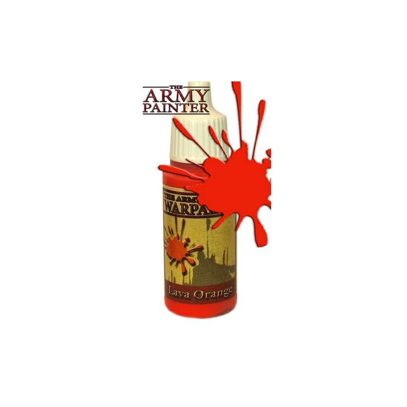 Army Painter Warpaints Lava Orange (18ml)