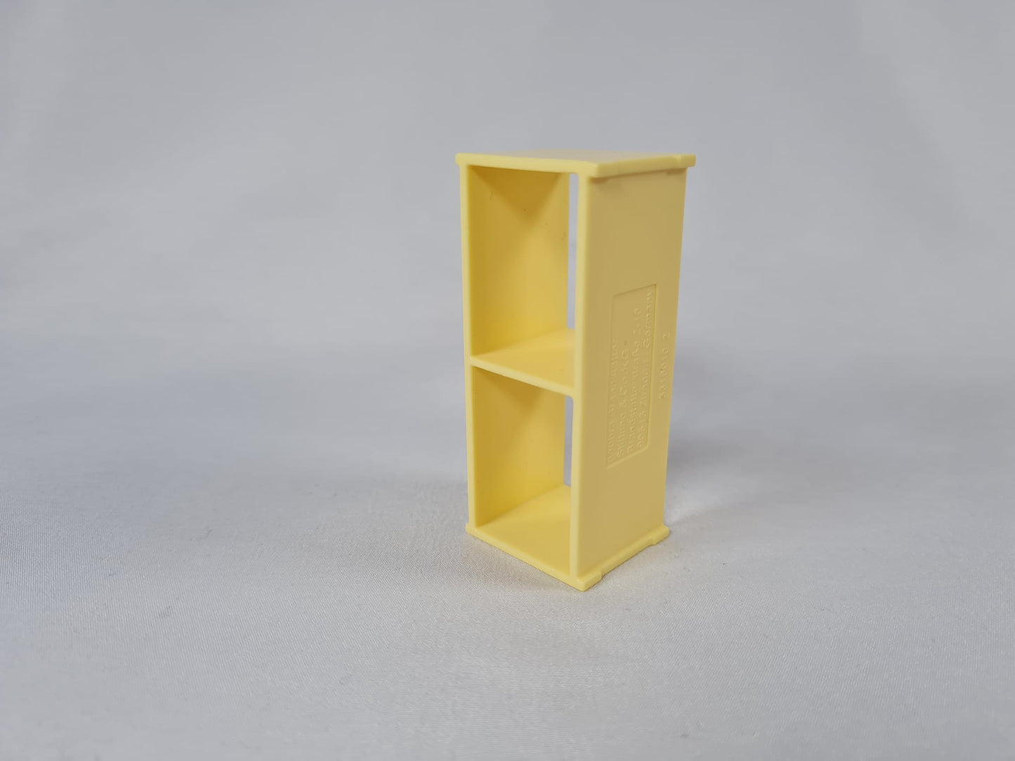 Playmobil Regal gelb 2 Fächer - Wohnzimmer-Zubehör