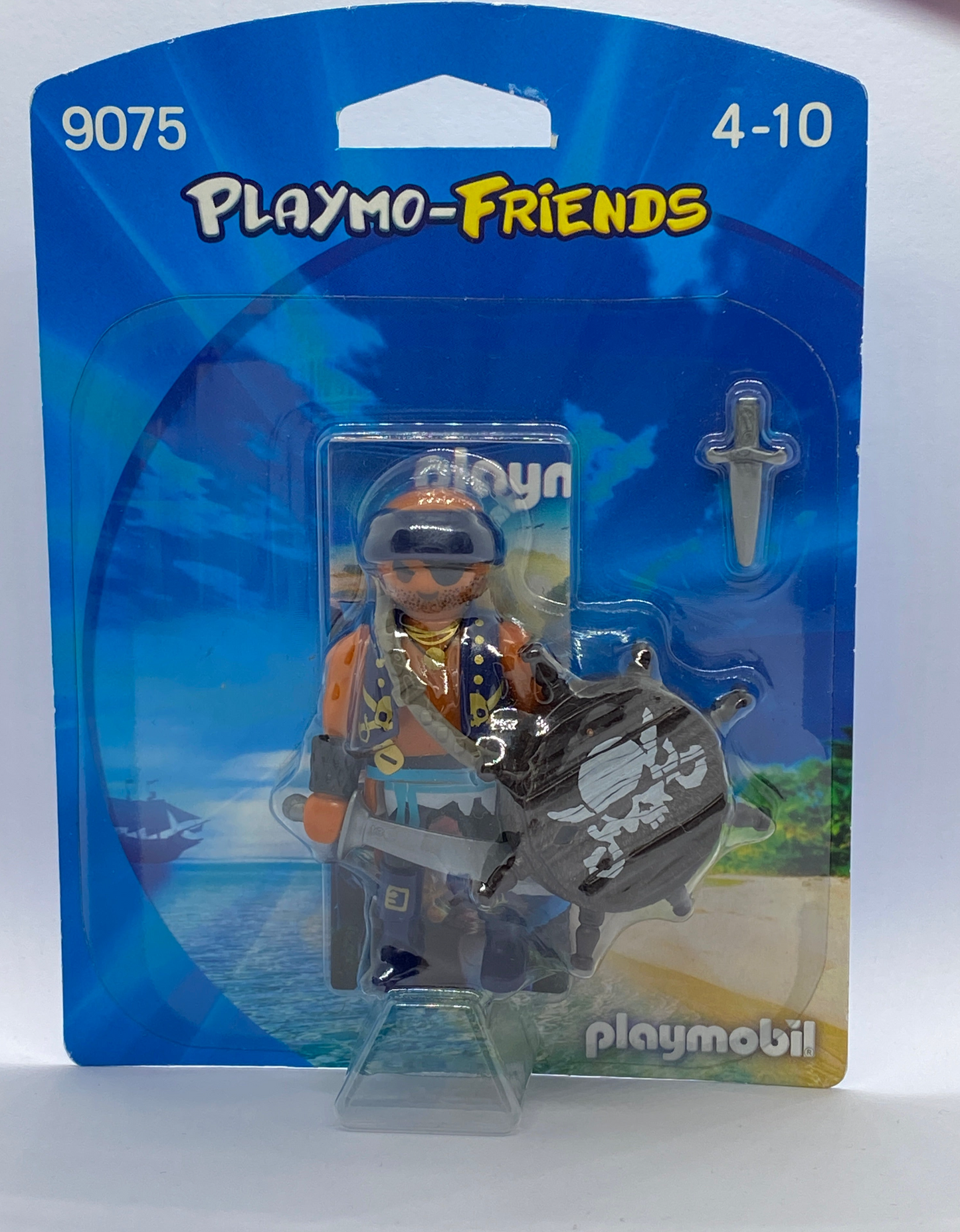 Playmobil Playmo-Friends Pirat mit Schild 9075 - Neu