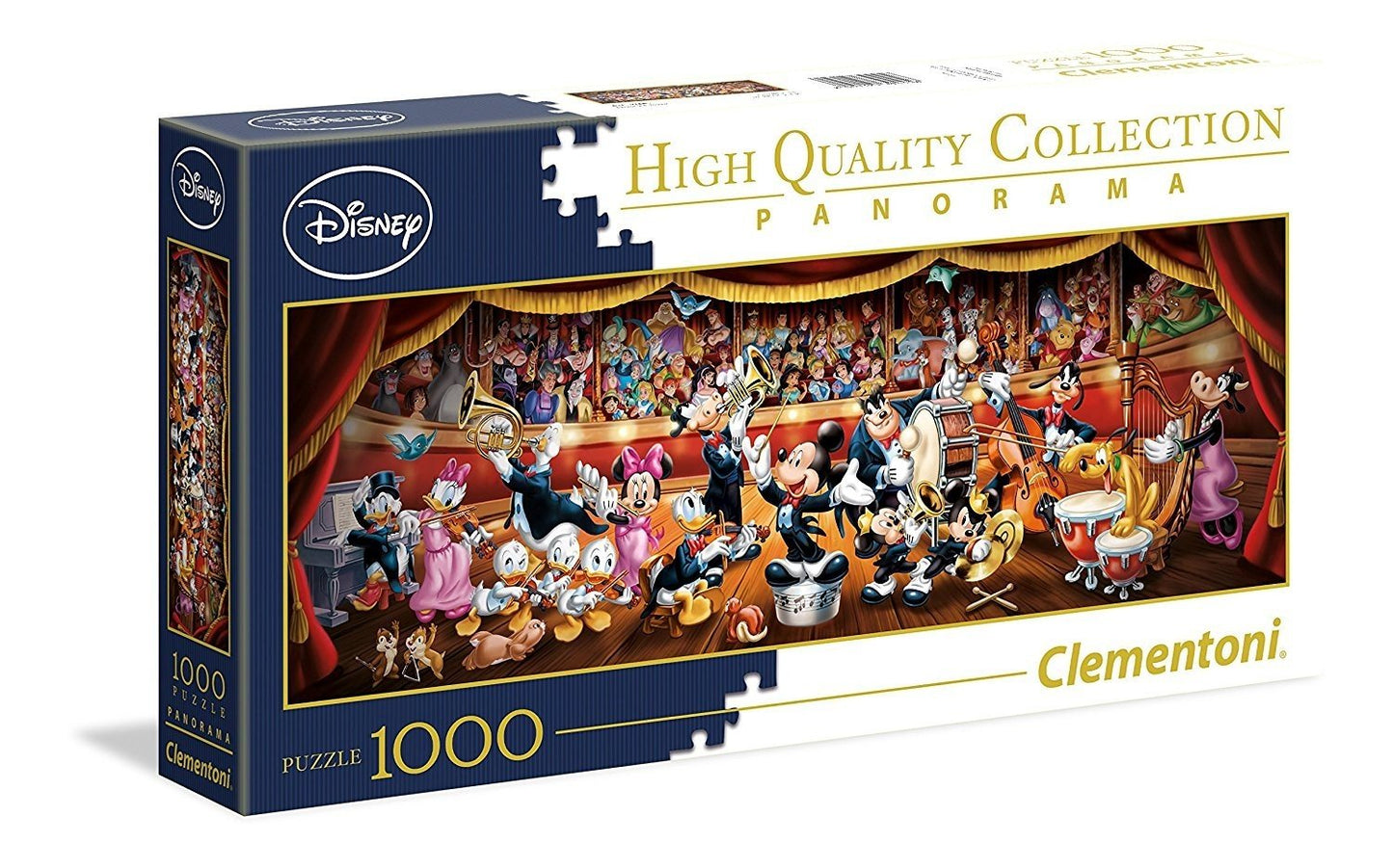 High Quality Panorama - 1000 Teile Puzzle - Disney Orchestra