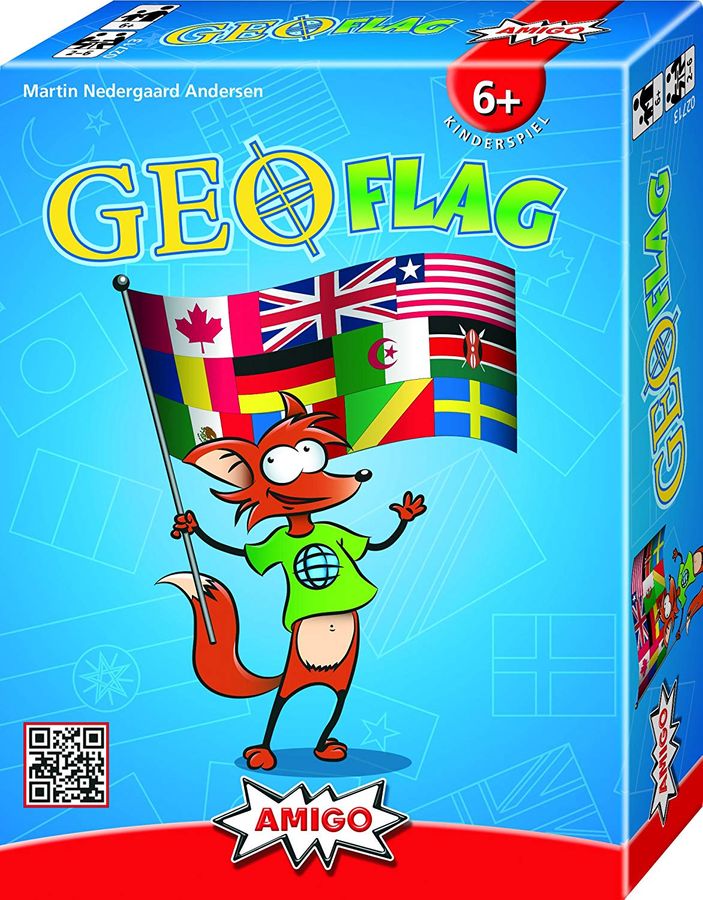 Amigo 02713 - Geoflag, Kartenspiel