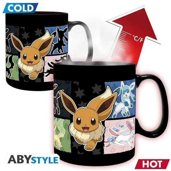 Pokemon - Mug Heat Change - 460 ml – Eevee