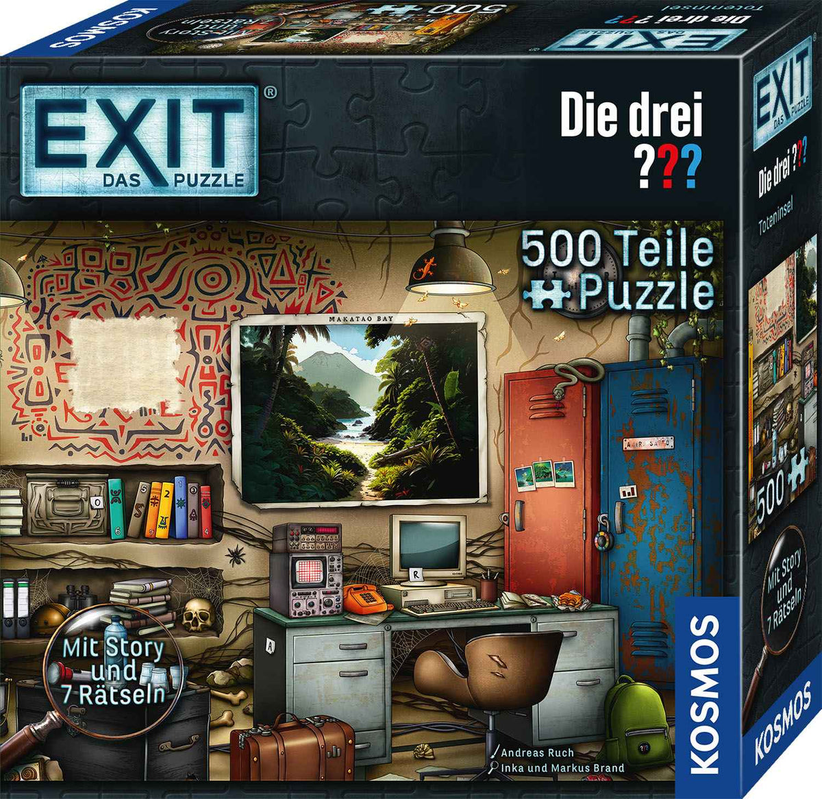 Kosmos - EXIT Puzzle - Die drei ??? Toteninsel - 500 Teile