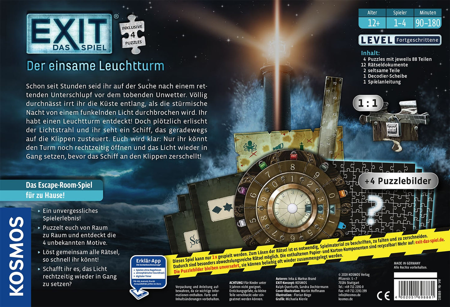 Kosmos - EXIT – Das Spiel+ Puzzle: Der einsame Leuchtturm
