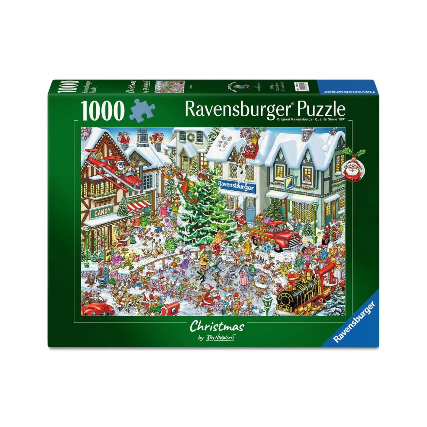 Ravensburger - Christmas By Ray Nicholsons - Puzzle - 1000 Teile