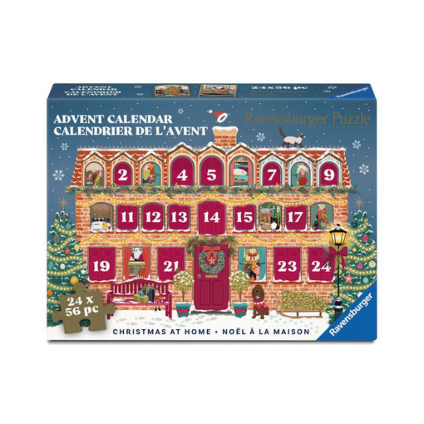 Ravensburger - Adventskalender - Puzzle - 24 x 56 Teile