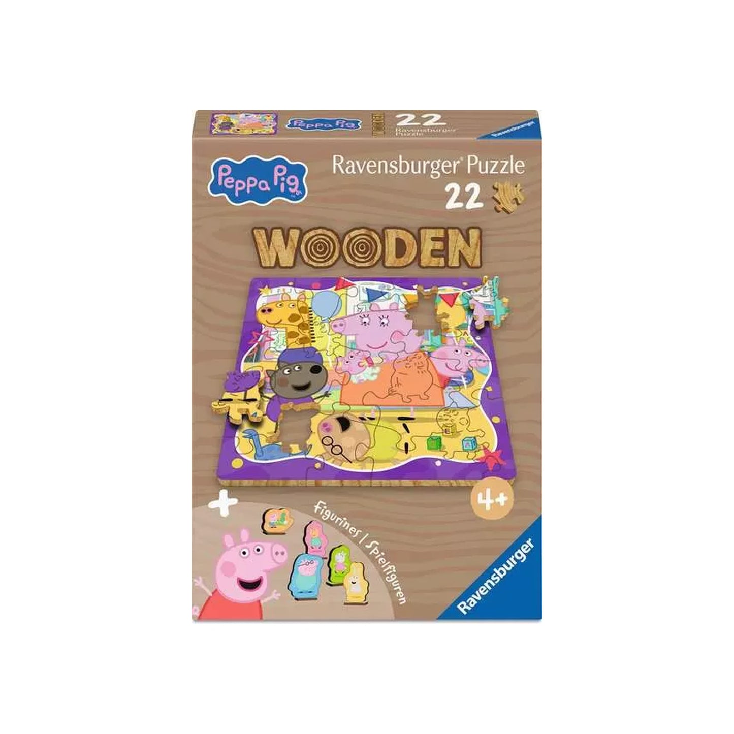 Ravensburger - Peppa Wutz: Peppa Pig Freundschaftsparty - Kinderpuzzle - 22 Teile