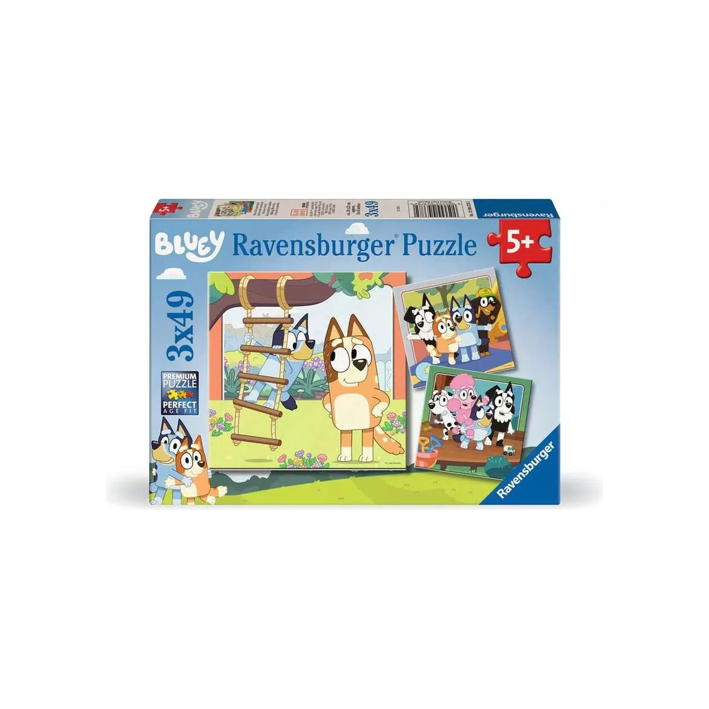 Ravensburger - Bluey Erinnerungen schaffen - Kinderpuzzle - 3x49 Teile