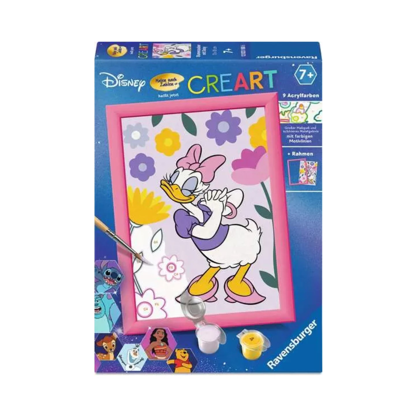 Ravensburger - CREART - Malen nach Zahlen - Blumenzauber mit Daisy