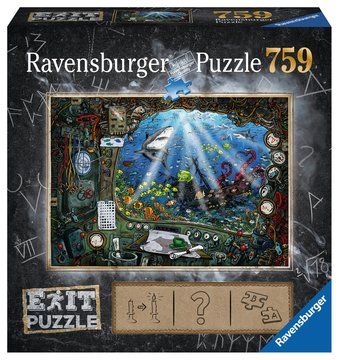 Ravensburger - EXIT Puzzle - U-Boot - 759 Teile