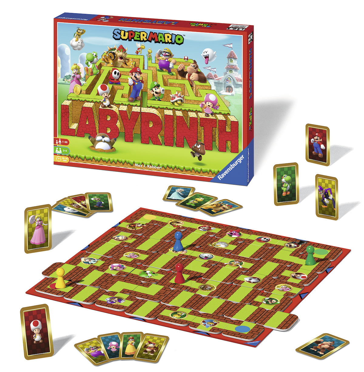Ravensburger - Das verrückte Labyrinth – Super Mario