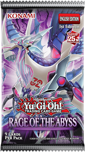 Yu-Gi-Oh! TCG - Rage of the Abyss - Booster 1. Auflage - englisch