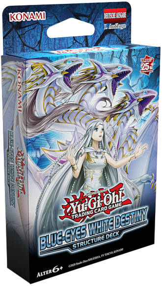 Yu-Gi-Oh! TCG - Blue-Eyes White Destiny Display (8 Decks) - deutsch