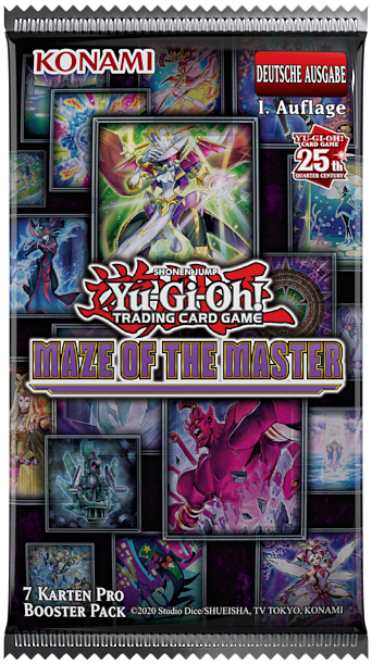 Yu-Gi-Oh! TCG - Maze of the Master - Booster (1) 1. Auflage - deutsch