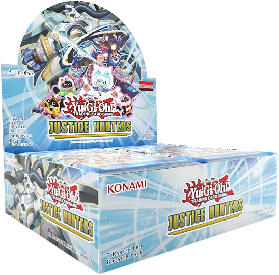 Yu-Gi-Oh! TCG - Justice Hunters - Booster Displays Sealed Case (12 Displays) 1. Auflage - englisch