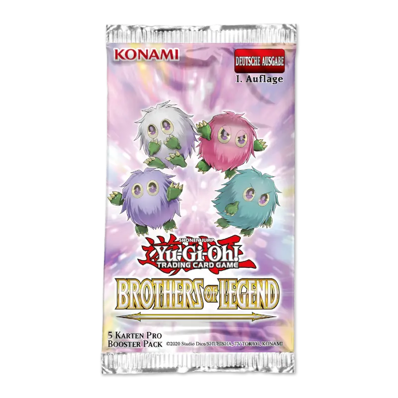 Yu-Gi-Oh! TCG - Brothers of Legend - Booster 1. Auflage - Deutsch (Kopie)