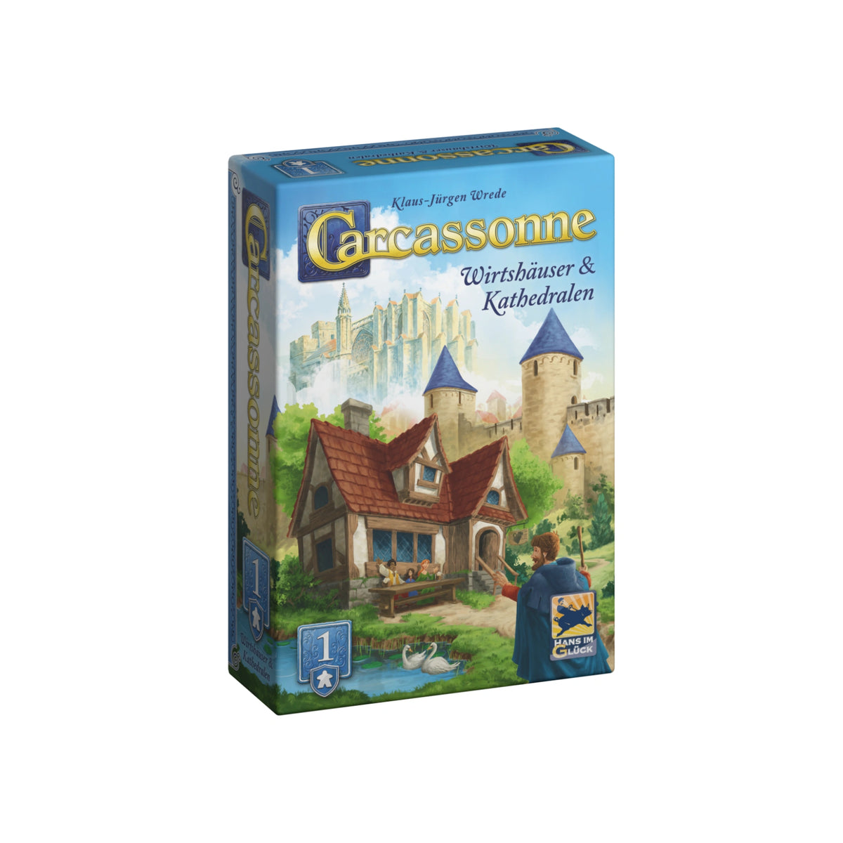 Hans im Glück - Carcassonne: Wirtshäuser und Kathedralen - Erweiterung