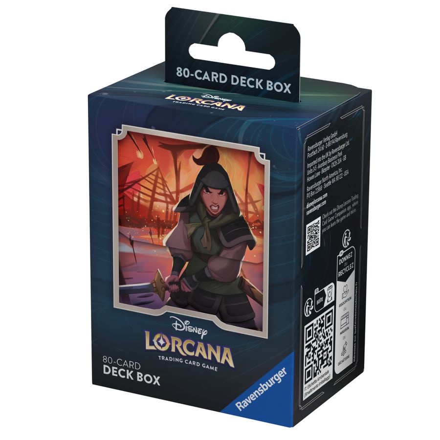 Disney Lorcana TCG - Aufstieg der Flutgestalten - Deck Box Mulan