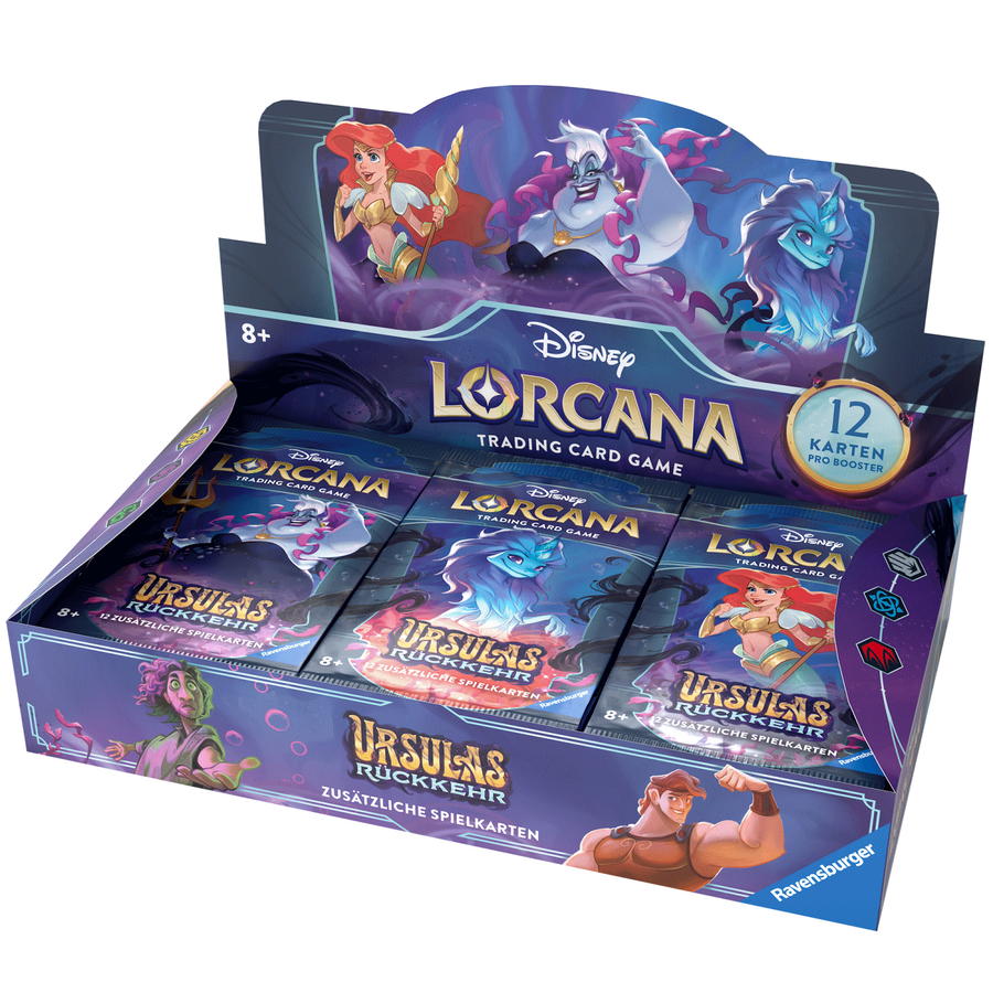 Disney Lorcana TCG - Ursulas Rückkehr - Booster Display (24) - DE
