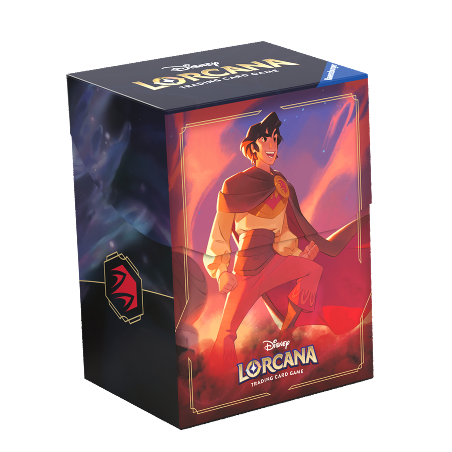 Disney Lorcana TCG - Shimmering Skies - Deck Box Aladdin