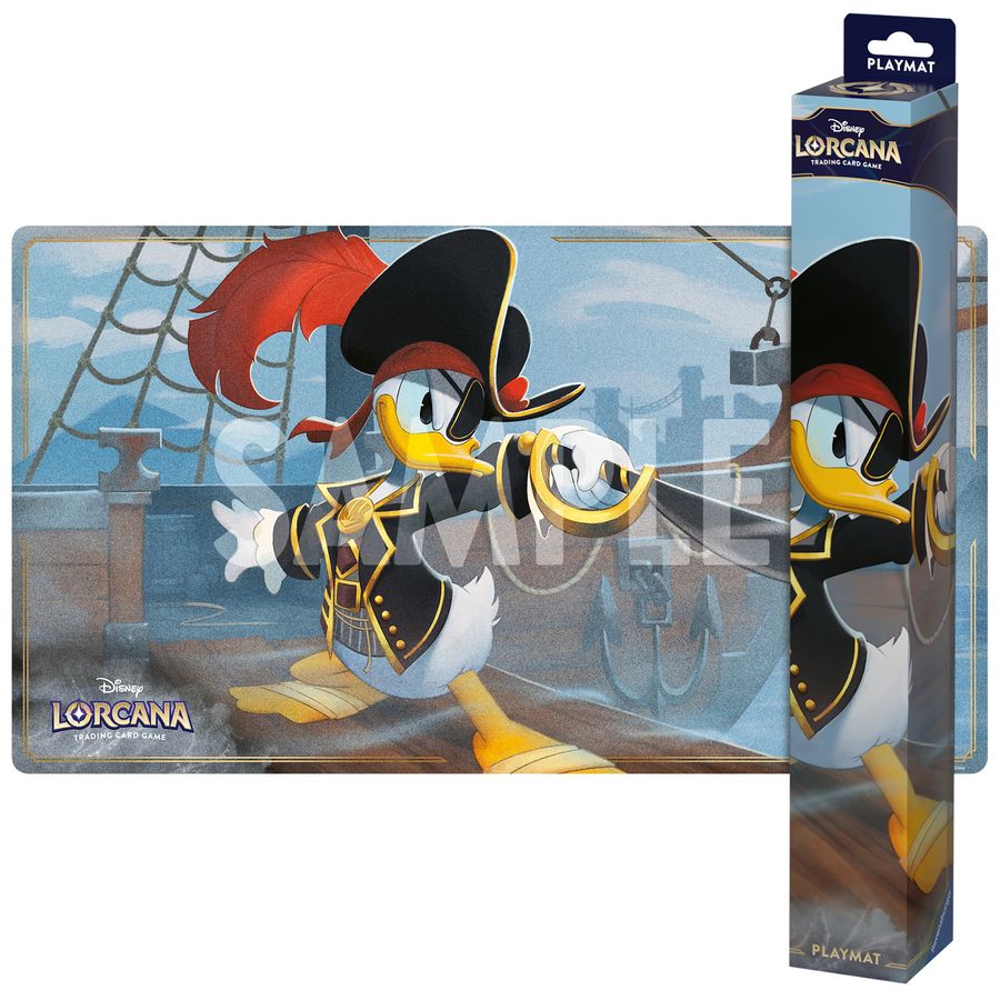 Disney Lorcana TCG - Azurblaues Meer - Spielmatte / Play Mat - Donald Duck