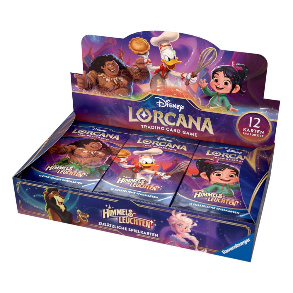 Disney Lorcana TCG - Himmelsleuchten - Booster Display (24 Booster) - DE