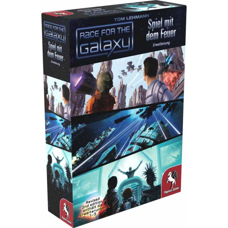 Race for the Galaxy: Spiel mit dem Feuer - Erweiterung 1-3 Bundle - DE - Pegasus