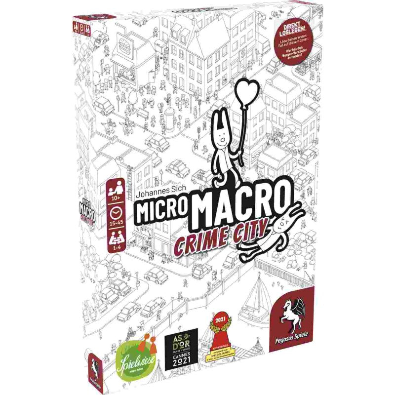 MicroMacro: Crime City (Edition Spielwiese) - DE - Pegasus