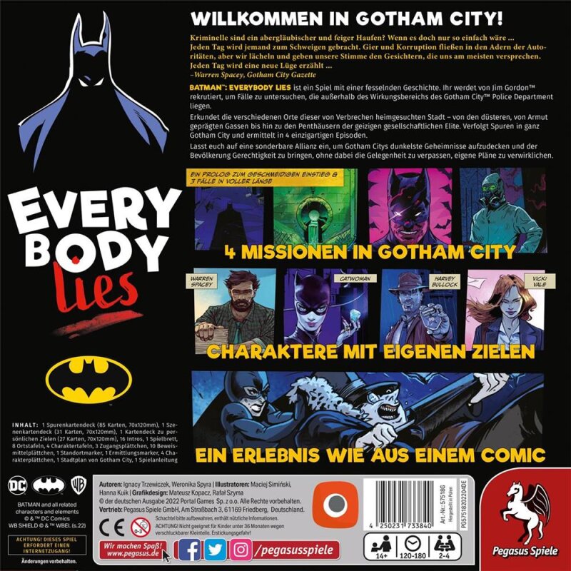 Batman: Everybody Lies - DE - Pegasus