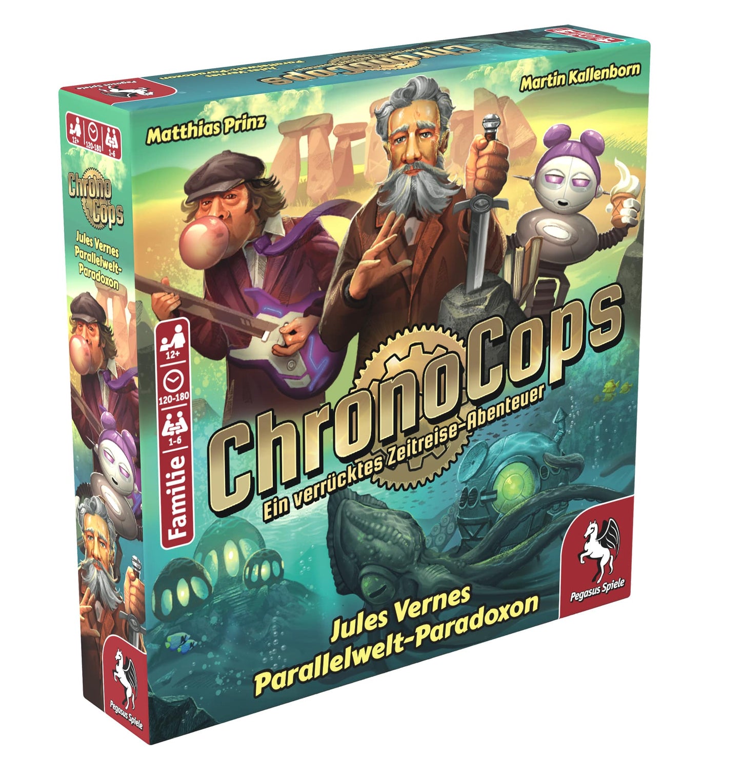 ChronoCops: Jules Vernes Parallelwelt-Paradoxon - DE - Pegasus