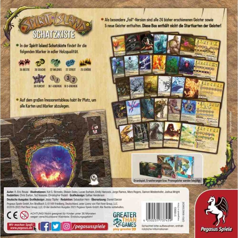 Spirit Island: Schatzkiste - DE - Pegasus
