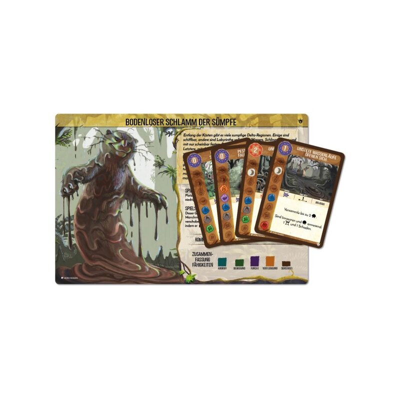 Spirit Island: Bodenloser Schlamm der Sümpfe (Mini-Eweiterung) - DE - Pegasus