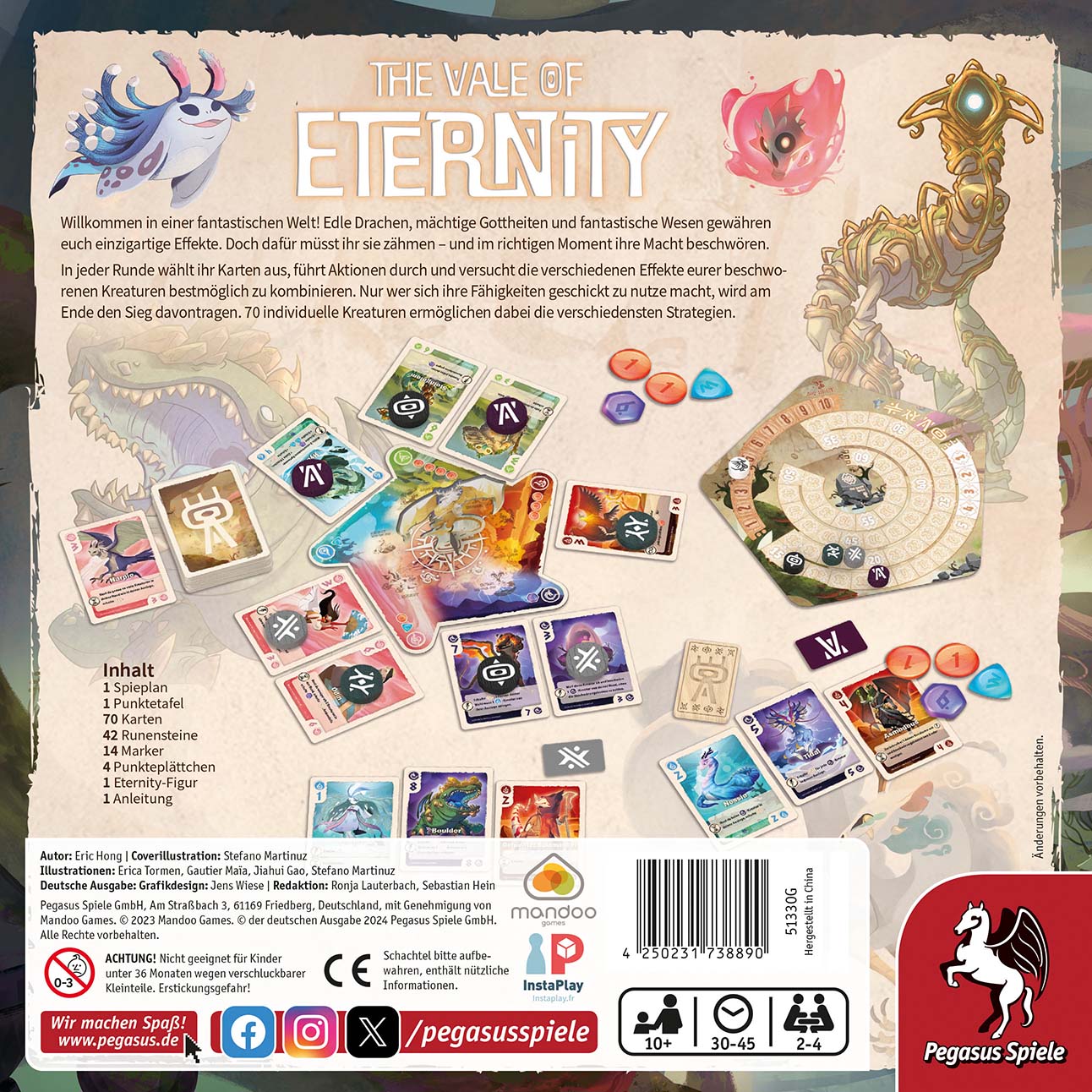 The Vale of Eternity - DE - Pegasus