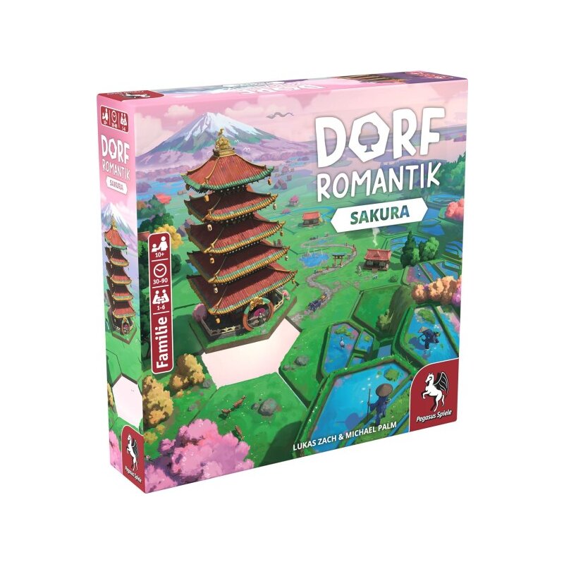 Dorfromantik – Sakura - 1-5 Spieler ab 10+ Jahren - DE - Pegasus