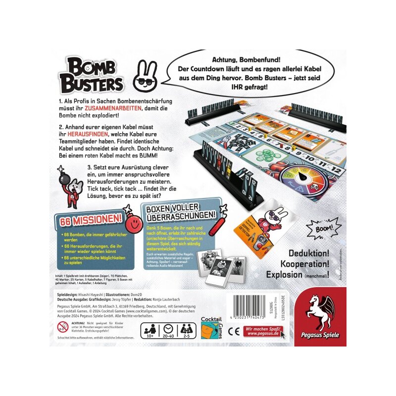 Bomb Busters - *Spiel des Jahres 2025* - DE - Pegasus